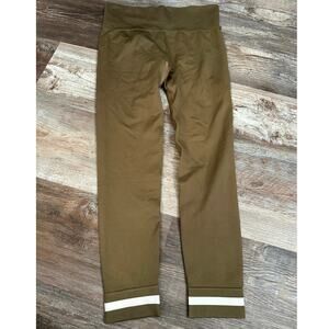 The Upside Form Seamless Midi Pant Brown Leggings size 8 medium